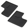 Black Smartphone Wireless Charger Rubber Mat Pad Protector for Toyota Land Cruiser Prado 250 J250 LC250 2024-2025