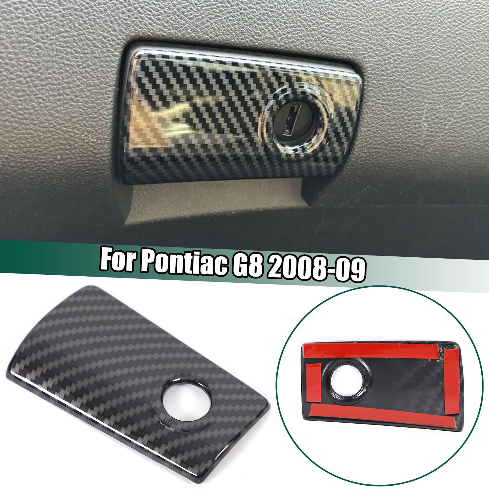 ABS Carbon Fiber Passenger Side Glove Box Switch Cover Trim For Pontiac G8