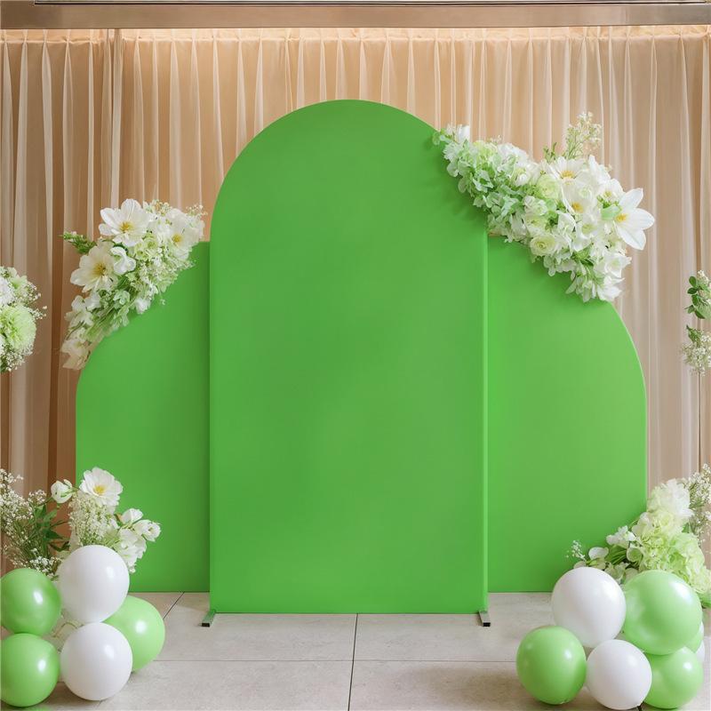 3pcs Wedding Knife Shape Arch Backdrop Cover Home Birthday Party Ceremony Fabric Photography Background Baby Shower Decorations