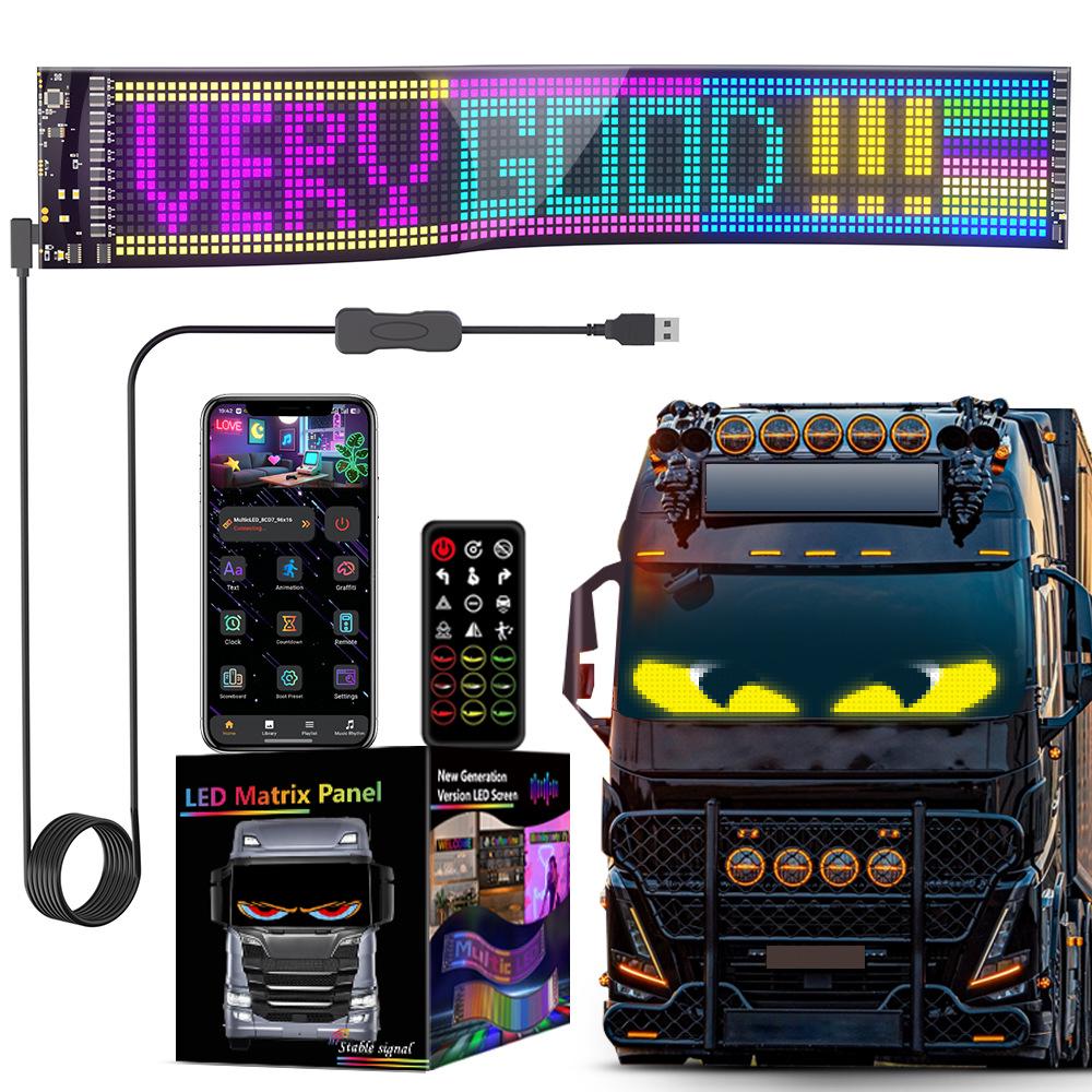 2064 LED Flex Screen & 1696 LED Flex Screen