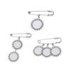 Wedding Bouquet Photo Charm Diy Pin Making Lace Frame Wedding Round Pendant