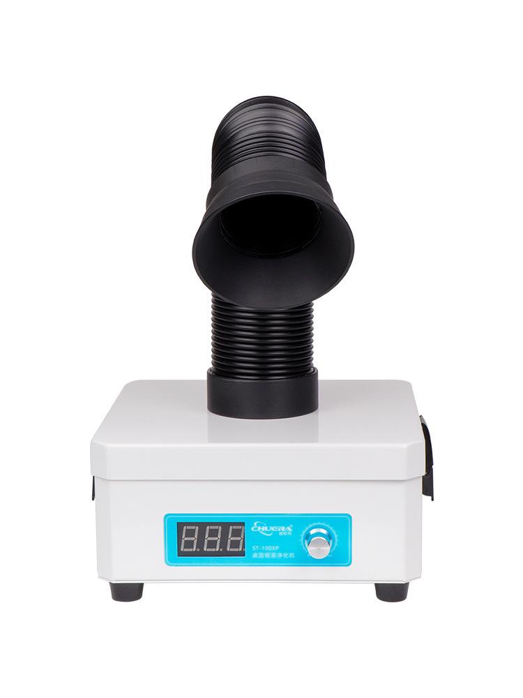 Soldering Smoke Purifier: Compact Desktop Filter, Odor Removal, Suction & Exhaust