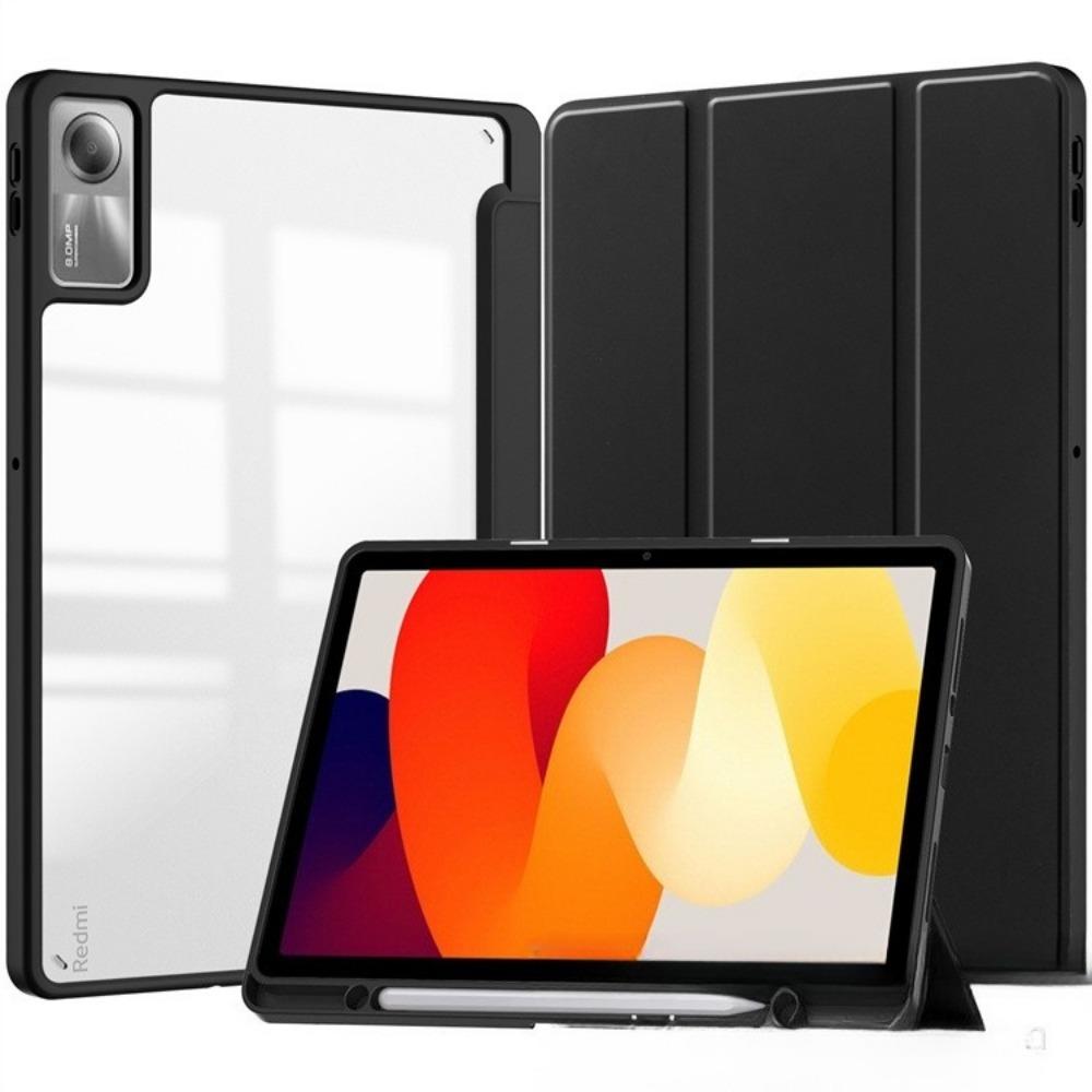For Lenovo Xiaoxin Pad 2024 TB331FC Case M11 Acrylic Clear Tablet Cover Shockproof Lightweight Protective Shell