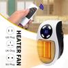 500W Portable Heater Electric Heater Plug In Wall Room Heater Home Appliance Heating Stove Mini Radiator Remote Warmer Machine