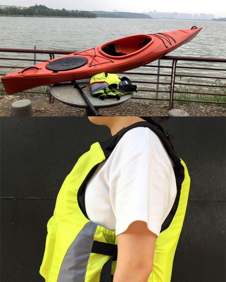 High Buoyancy Kayak Life Jacket for Men and Women - Ideal for Paddleboarding, Sailing, Swimming, and Fishing