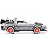JADA 1/32 DMC-12 DeLorean DMC I II III Back To The Future Time Machine Mr.Fusion Diecast Toy Vehicle Car Model