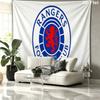 Rangers FC Wall tapestry, aesthetic printed fabric blanket, suitable for bedroom, living room, and home decor.