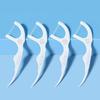 FAWNMUM Classic Extra-Fine Double Line Dental Floss Picks