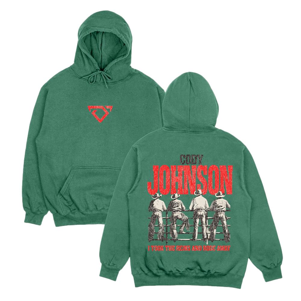 Cowboy Hoodie Cody Johnson Retro Grafik Kleidung Herren Damen Herbst Winter Langarm Sweatshirts Klassische Streetwear