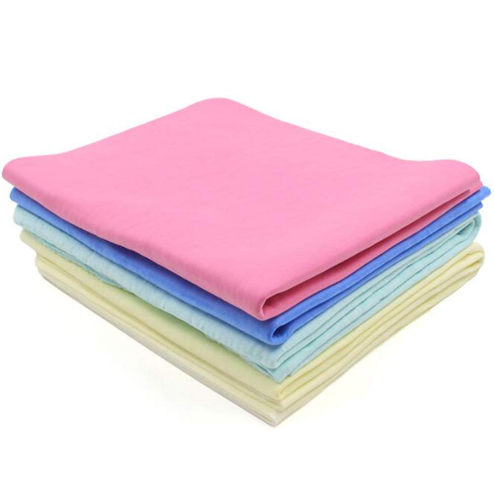 SZM Pet for Dogs and for Wiping and Bathing Towels, Chamois, Cats, Quick-Drying, Absorbent, Cars, Cleaning, (Large, 10pcs)