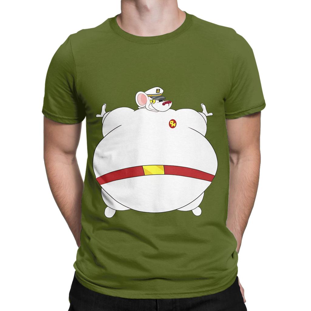 big mouse Novelty 100 Cotton TShirt Danger Mouse Tees Tops For Unisex