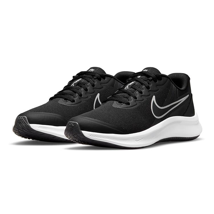 (GS) Nike Star Runner 3 'Black Summit White' Kids' DA2776-003
