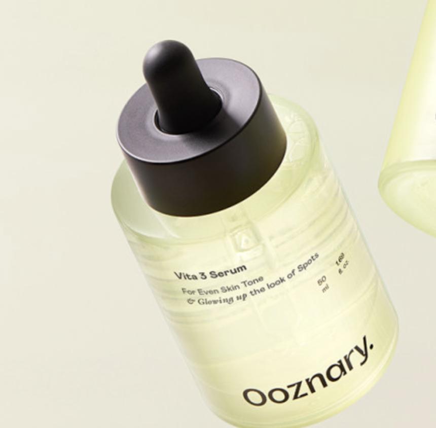 Ooznary Vita 3 Serum Korean Vitamin C Brightening Face Serum for Glowing Skin & Dark Spot Care 50ml
