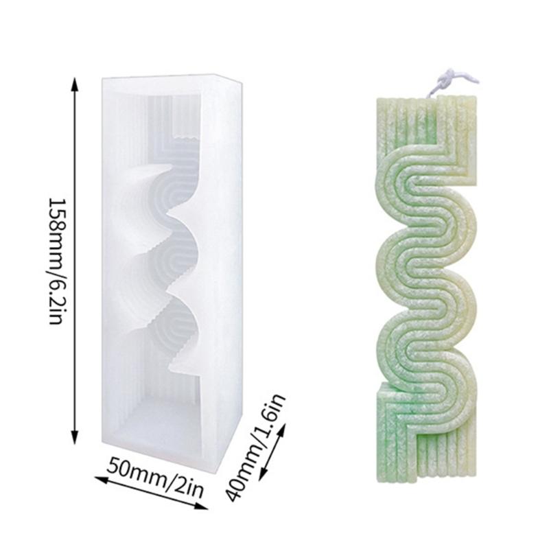 6 Styles Epoxy Handmade Soap Mold Decoration Candle Mold for DIY Decoration Making Soap Candle Melt Resin Halloween Mold