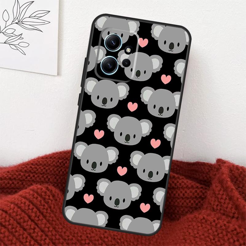 Cute Australia Koala Art Case For Xiaomi Redmi Note 14 13 10 11 12 15 Pro Plus Cover For Redmi 15 14C 12C 10C 13C 15C