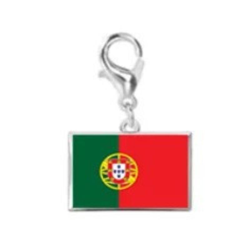 Diy Small National Country Flag Charms Bracelet For Woman Men Personalized Stainless Steel Football Fans Gift Jewelry