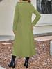 Fashion Autumn Winter Double Button Warm Wool Coat Overcoat
