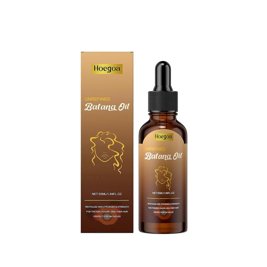 Hoegoa Batana Hair Essential Oil Softens And Brightens Hair Strands, Nourishes Hair, And Gently Massages To Care For The Scalp