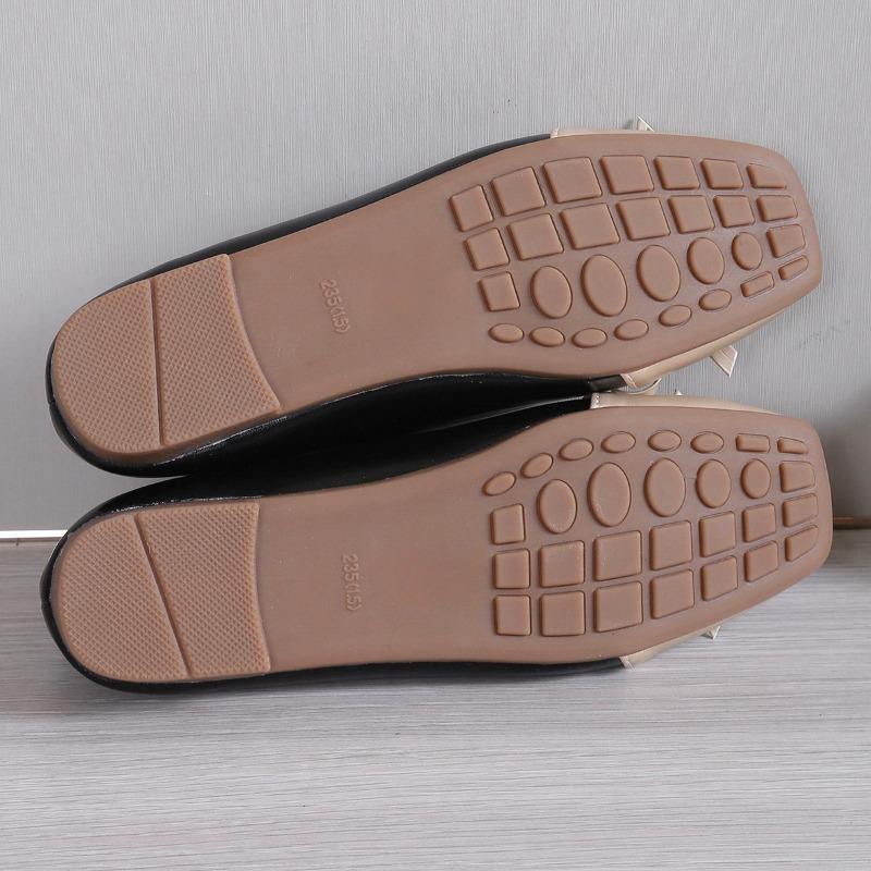 Fashion 2025 High Quality Slip On Women's Flats Outdoor Mixed Colors Bow Tie Soft Bottom Flats Hot Sale Plus Size Casual Walking Shoes