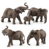 Realistic Zoo Animal Pvc Elephant Figures For Classroom Learning And Gift Giving