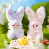 Mini Rabbit Plush Pendant Blind Box - Cute Doll Milk Candy Figure for Home Decor & Gifts