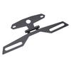 Adjustable Motorcycle License Plate Bracket Universal Folding License Plate Tail Light Mount Holder for ATV Motorbike