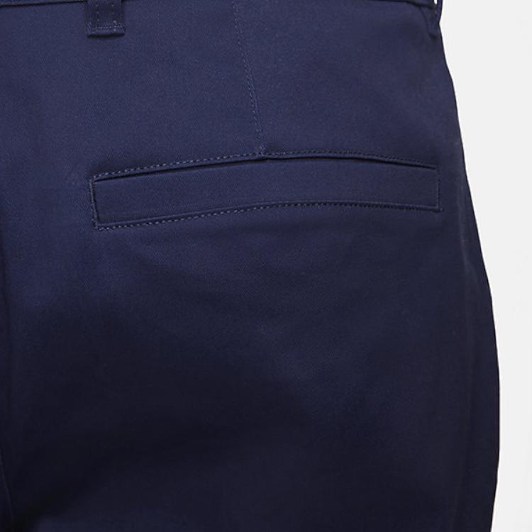 Nike SB Chino Solid Logo Straight Shorts Men Bottoms Obsidian DV9045-410