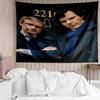 Sherlock Print Tapestry, Backdrop, Easy Setup, Ideal for Bedroom, Office & Living Room, with Aesthetic Wall Hanging Decor.