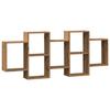 VidaXL Wall Shelf Artisan Oak 159x18x65 Cm Engineered Wood 853217