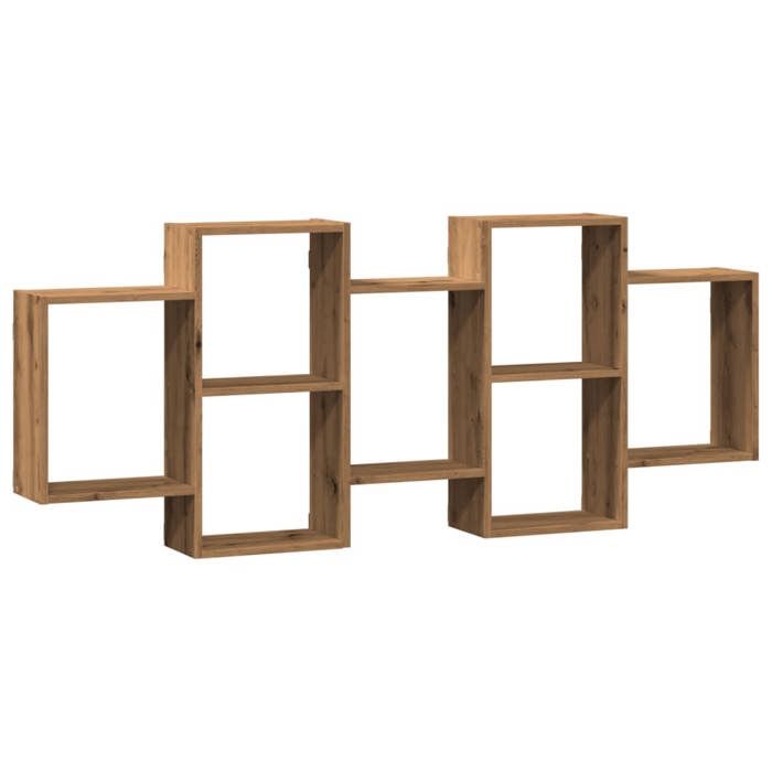 VidaXL Wall Shelf Artisan Oak 159x18x65 Cm Engineered Wood 853217