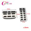 Stainless Steel Car Accelerator Gas Brake Pedal Clutch Pedals Case for Hyundai Verna Solaris Sedan Hatchback 2012 - 2015