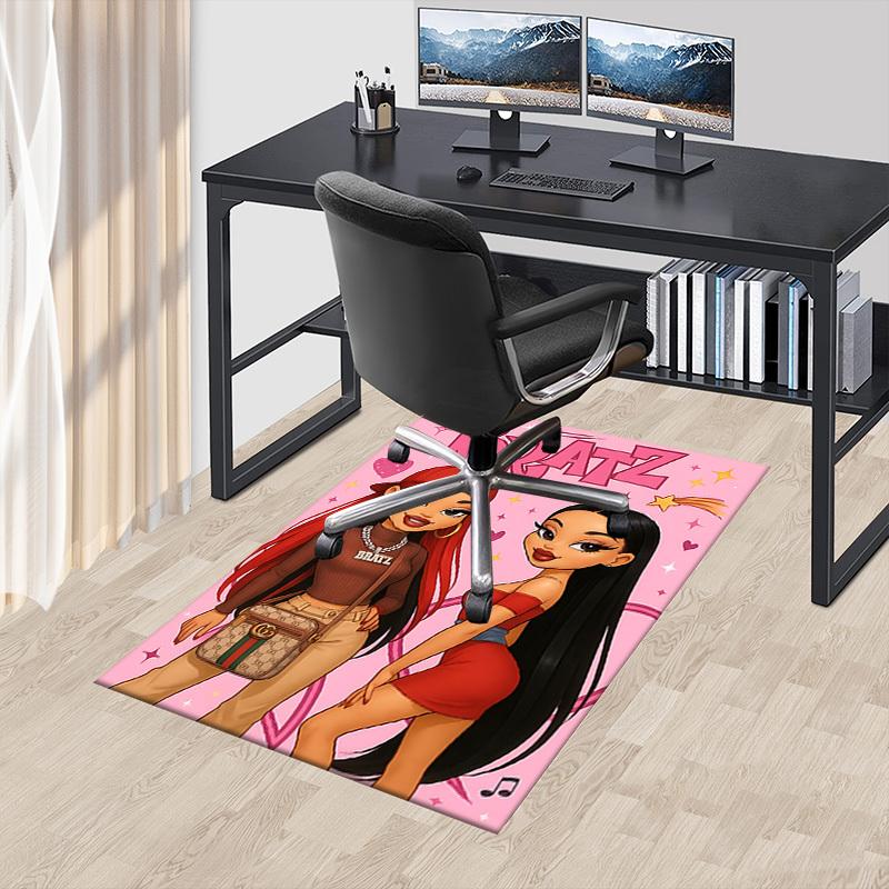 1pc BRATZ Carpet Anti Slip Polyester Floor Mat for office.Bedroom