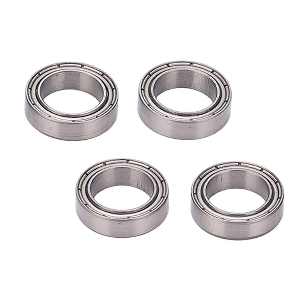 4Pcs RC Ball Bearing Kit 10x15x4mm Stainless Steel Bearing for Arrma 3S 1/10 RC Car Crawler