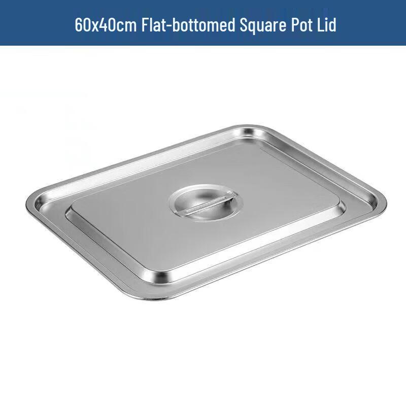 Aisheng 201 Stainless Steel Rectangular Deep Buffet Food Pan with Lid