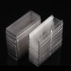 50Pcs Lash Trays Plastic Triangletransparent Mink Lash Holder Eyelash Tray