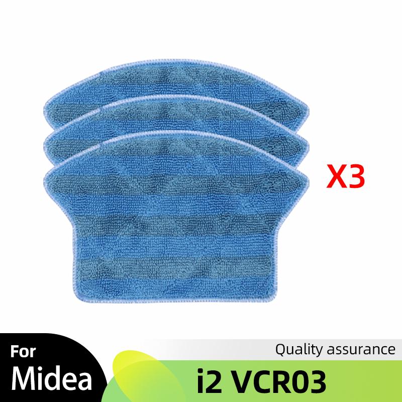 Hepa Filter Side Brush Mop Cloth Rag Kit Replacement for Midea i2 VCR03 Robotic Vacuum Cleaner Spare Part Accessories
