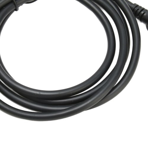 Kabel 6,35mm samec na MIDI Din 5-pin, 90 stupňů pravý úhel, robustní konektor, spirálové stínění, kompatibilní s MIDI klaviaturami, syntezátory a kytarami