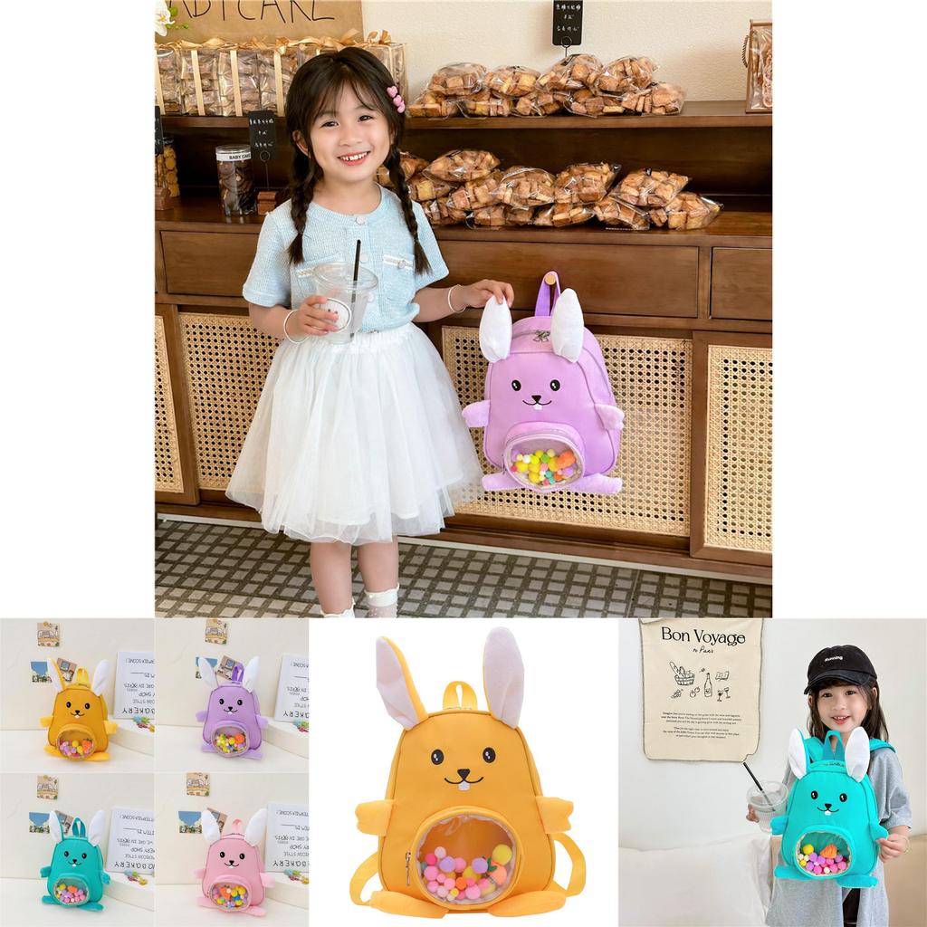 Adorable Lightweight Bunny Backpack For Kids Age 3 To 6 With Comfortable Air Cushion Straps