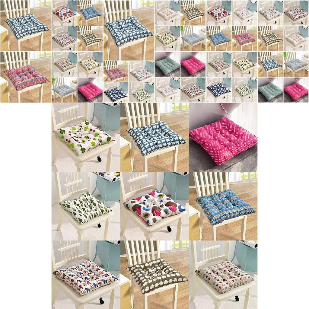 Stylish And Cozy Chair Cushion Pad With Tie-up For Living Room And Bedroom