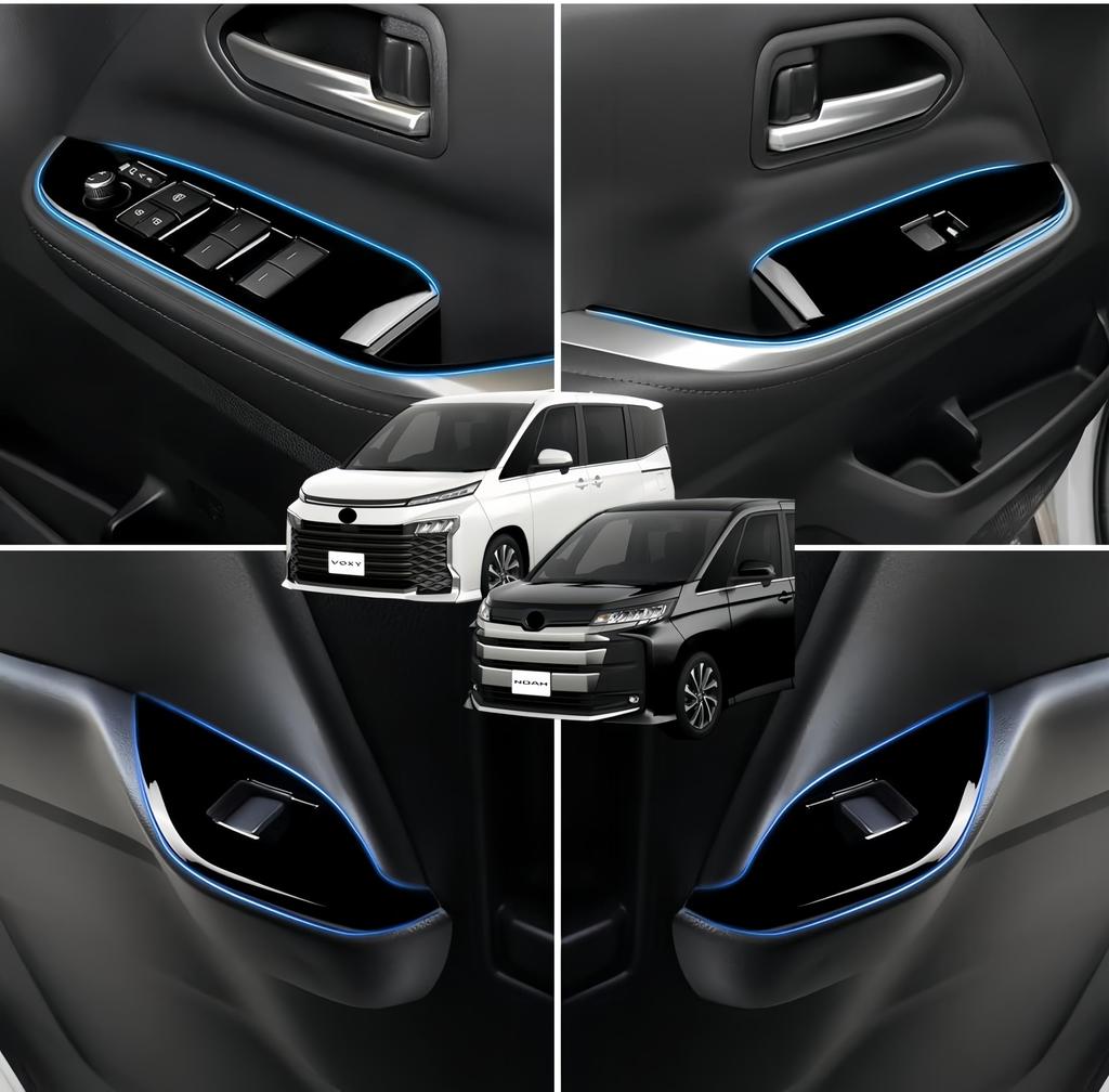 HYJOUM Toyota 90 Series Interior Set Side Air Conditioner Vent Side Door Window Button Window Switch Front Room Lamp Gear Lever Shift Steering Wheel