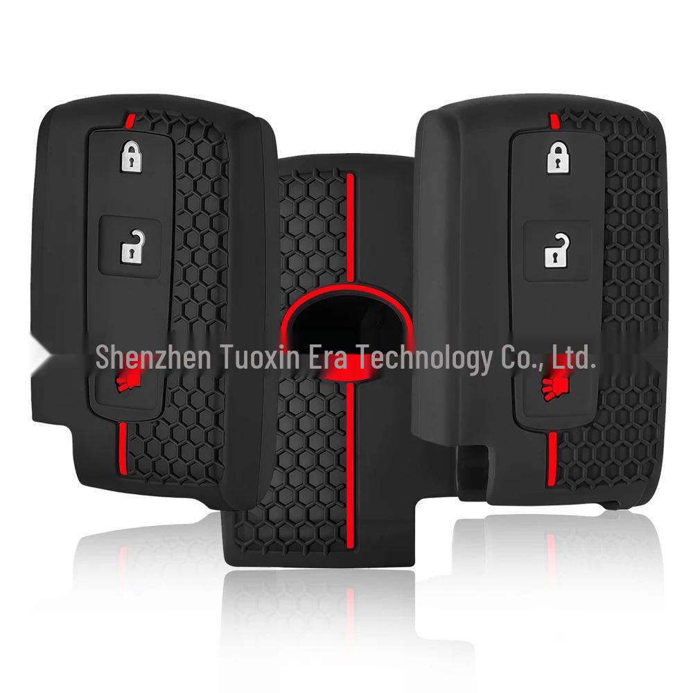 Toyota Prius Crown 3-Button Honeycomb Silicone Key Cover