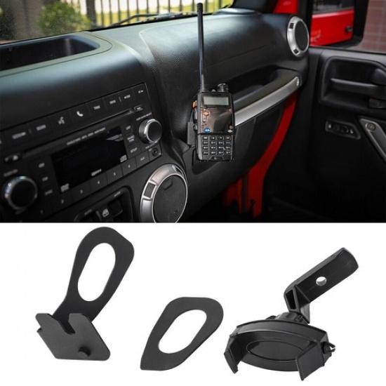 Auto Handy Funkgerät Halterung Halter für Jeep Wrangler JK JKU 12-17