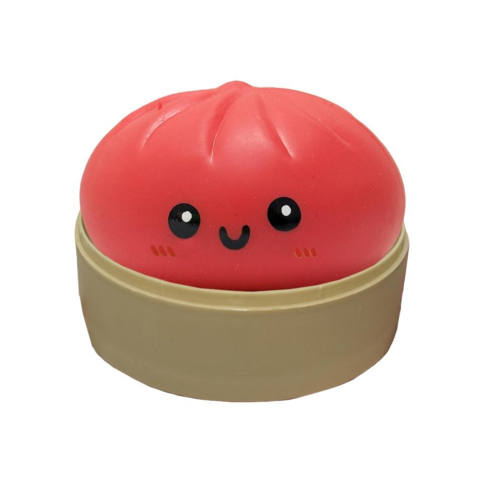 11 Styles Realistic Giant Dumpling Squeeze Toy With Bamboo Steamer Soft Dough Ball Decompression Fidget Toy Funny Creative Gift