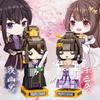 Genuine Psychic Concubine Night Animation Ghost Square Head Boy Guochao Small Particle Assembly Building Block Toy Educational Children