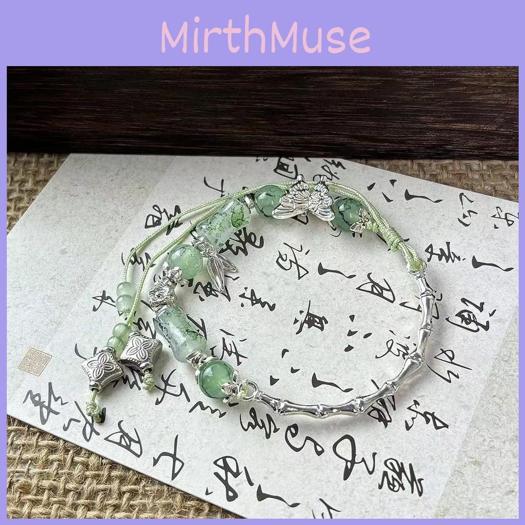 Eyecatching Glass Womens Bead Bracelet Summer Elegant Alloy Plated Jewelry
