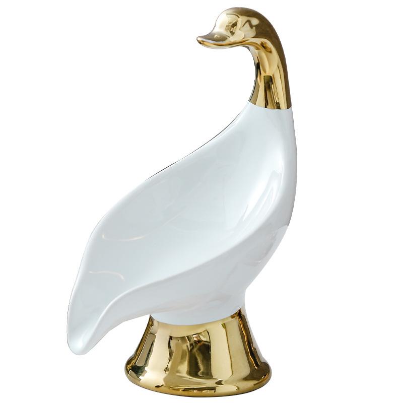 

Мыльница, креативная мыльница в форме лебедя, полка для хранения в ванной комнате, мыльница, сливная полка зелёный