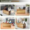 Wooden Desktop Storage Box with Handle - Simple Cutlery and Miscellaneous Organizer (2025)
