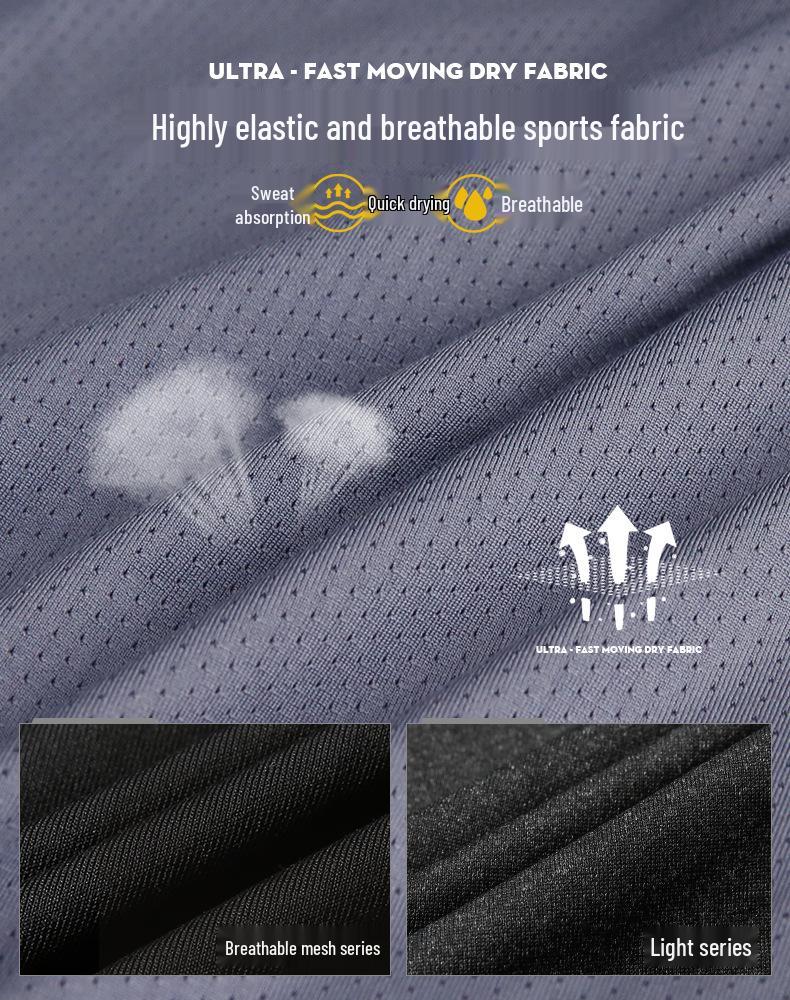 Men's Casual Running Sports Suit with Shorts and Short-Sleeve Top - Ideal for Fitness, Yoga, and Training.