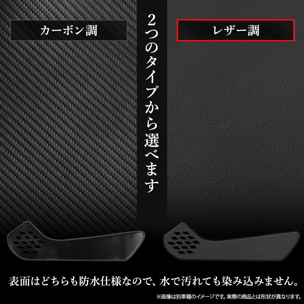 FRONX Dedicated Door Trim Set Kick Sewn In Protective Size S YOURS, Guards, Front, 2-Piece [Leather-Look/Black], Guard, FRONX, Japan, Protector,