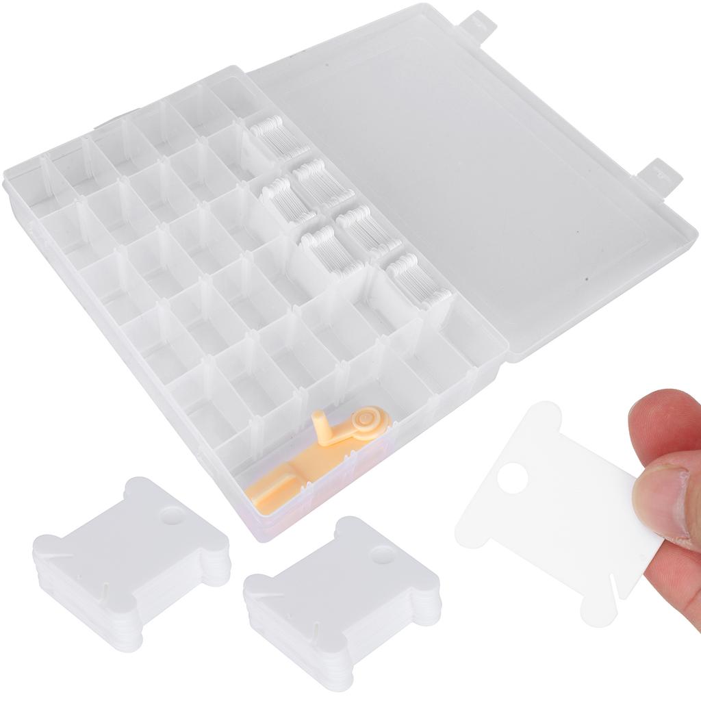 Cross Stitch Winding Board Plastic Thread Winder Kit Plate DIY Sewing Accessories